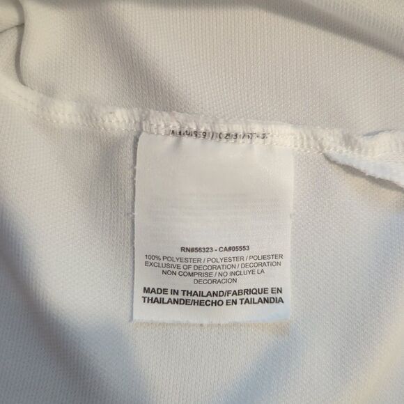 Vanderbilt Commodores Nike Mens XXL White Golf Polo Short Sleeve Performance - Picture 7 of 9